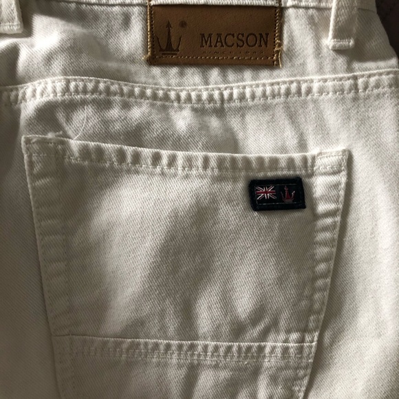 Macson Men’s White Jeans Size 44 - Picture 4 of 4